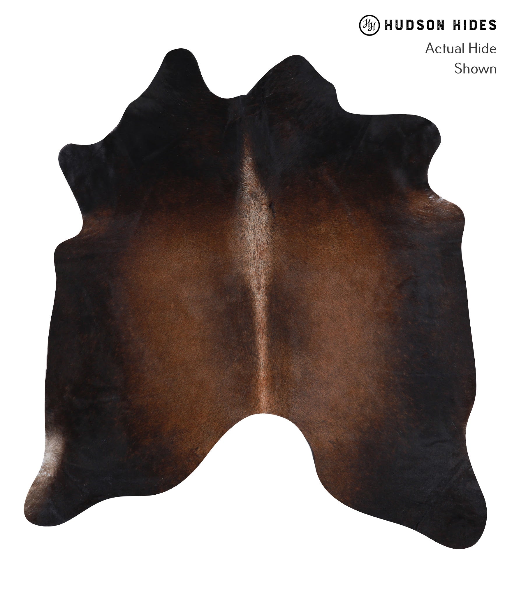 Chocolate Cowhide Rug #A6847