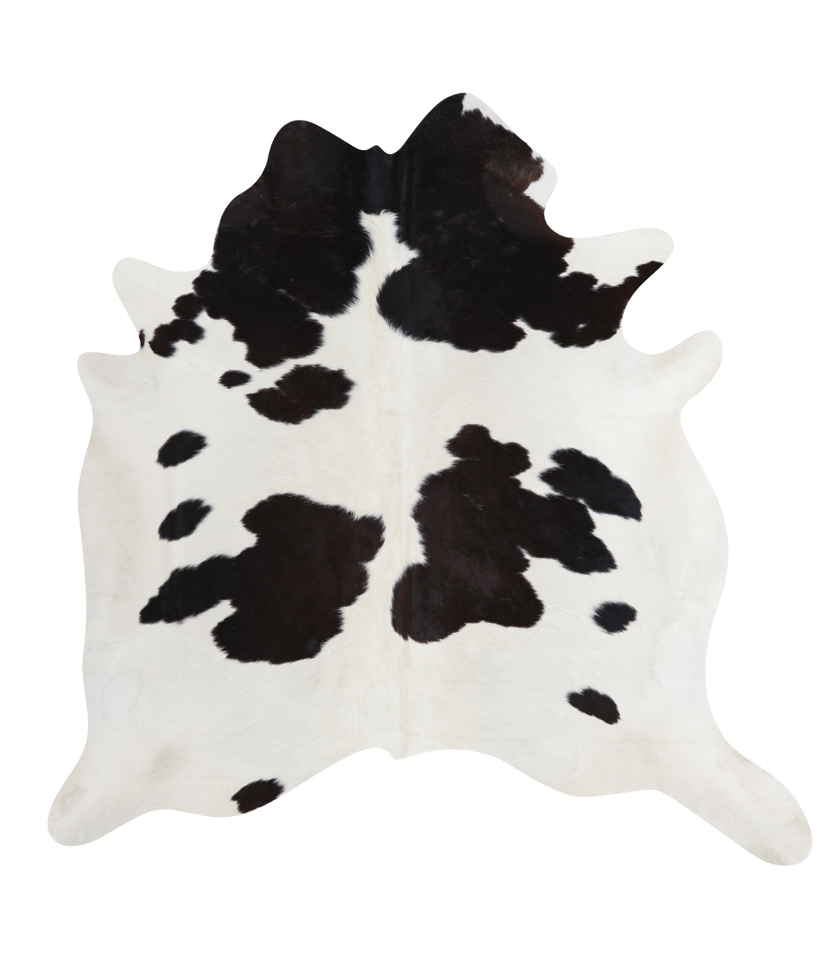 Black and White Cowhide Rug #A6908