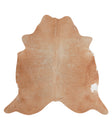 Solid Brown X-Large Brazilian Cowhide Rug 6'4"H x 6'7"W #A6988 by Hudson Hides