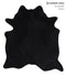 Dyed  X-Large Brazilian Cowhide Rug 7'0