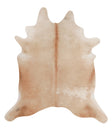 Beige XX-Large Brazilian Cowhide Rug 7'6"H x 6'10"W #A7066 by Hudson Hides