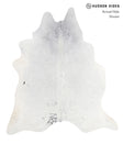 Salt and Pepper Black X-Large Brazilian Cowhide Rug 7'3"H x 6'5"W #A7155 by Hudson Hides