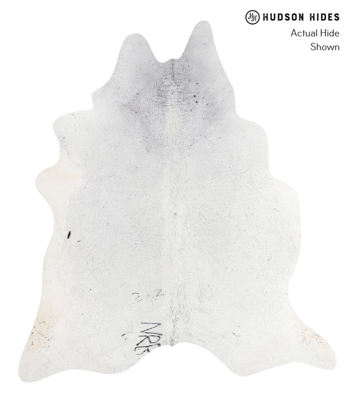 Salt and Pepper Black X-Large Brazilian Cowhide Rug 7'3"H x 6'5"W #A7155 by Hudson Hides