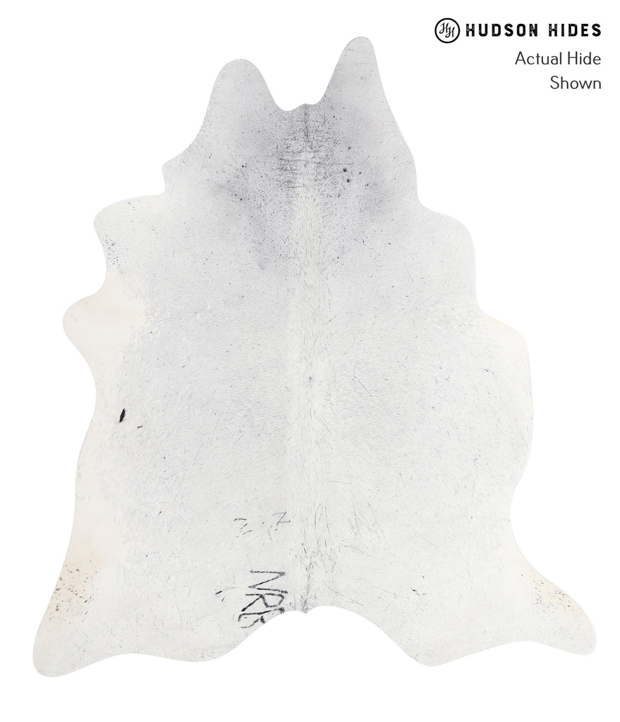 Salt and Pepper Black X-Large Brazilian Cowhide Rug 7'3"H x 6'5"W #A7155 by Hudson Hides