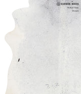 Salt and Pepper Black X-Large Brazilian Cowhide Rug 7'3"H x 6'5"W #A7155 by Hudson Hides