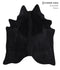 Dyed XX-Large Brazilian Cowhide Rug 7'11