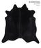 Dyed XX-Large Brazilian Cowhide Rug 7'5