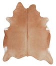 Solid Brown X-Large Brazilian Cowhide Rug 7'0"H x 5'9"W #A7375 by Hudson Hides