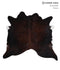 Dark Brindle X-Large Brazilian Cowhide Rug 6'4