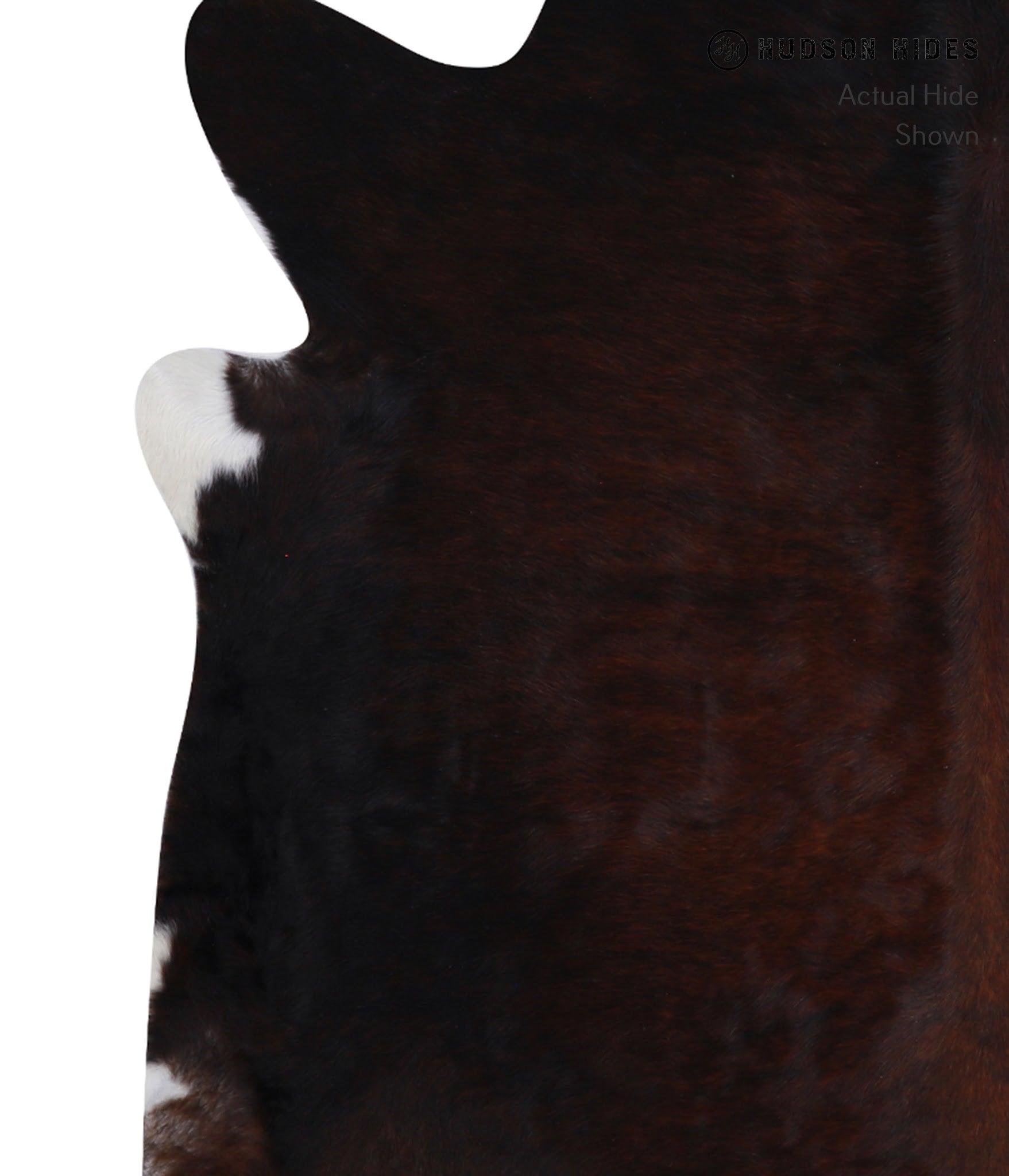 Dark Brindle Cowhide Rug #A7384
