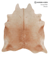 Solid Brown X-Large Brazilian Cowhide Rug 6'11"H x 6'4"W #A7451 by Hudson Hides