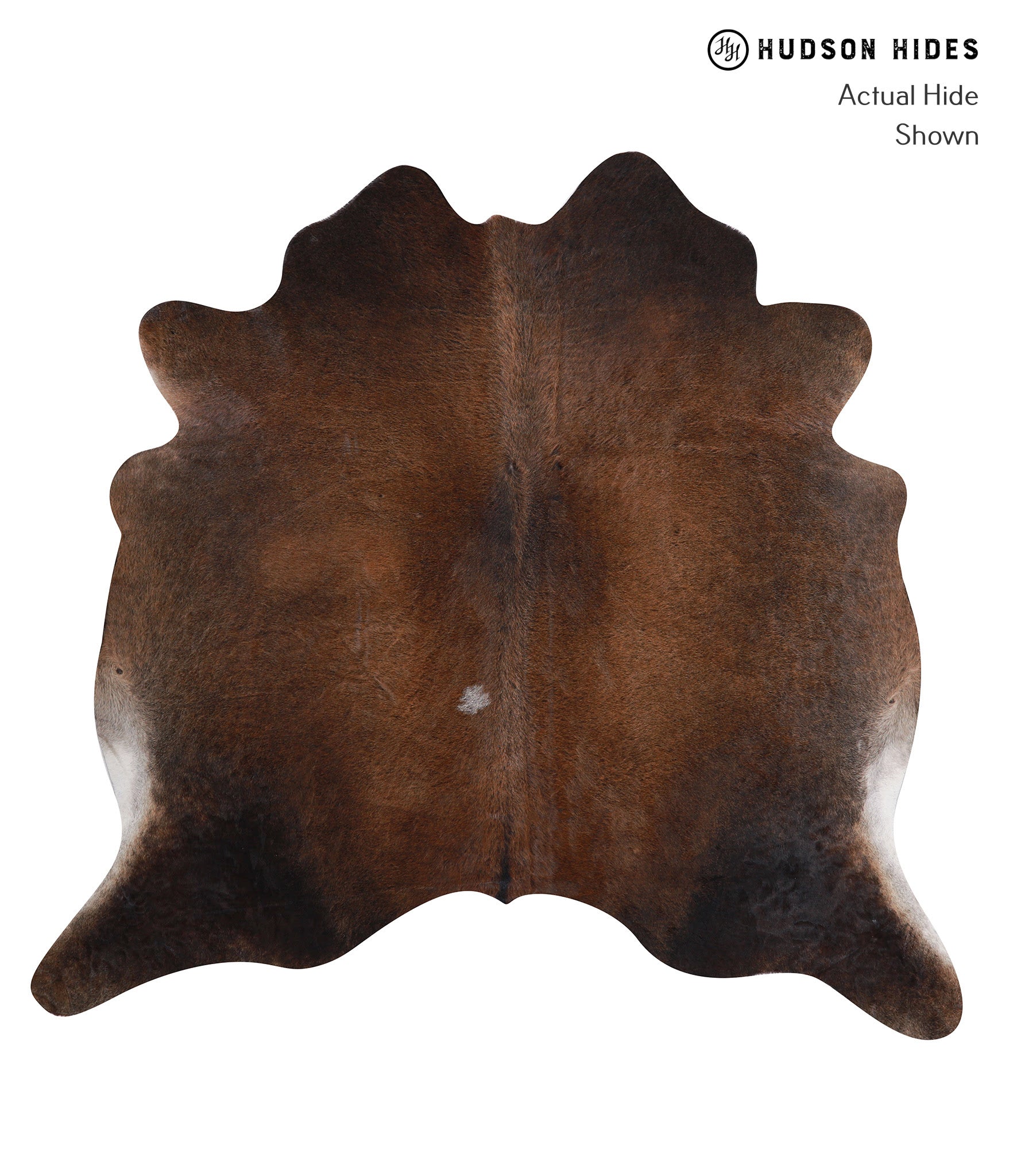 Chocolate Cowhide Rug #A7466