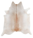 Grey with Beige X-Large Brazilian Cowhide Rug 7'2"H x 6'4"W #A7468 by Hudson Hides