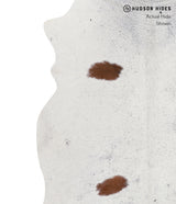Salt and Pepper Brown X-Large Brazilian Cowhide Rug 7'3"H x 6'0"W #A7525 by Hudson Hides