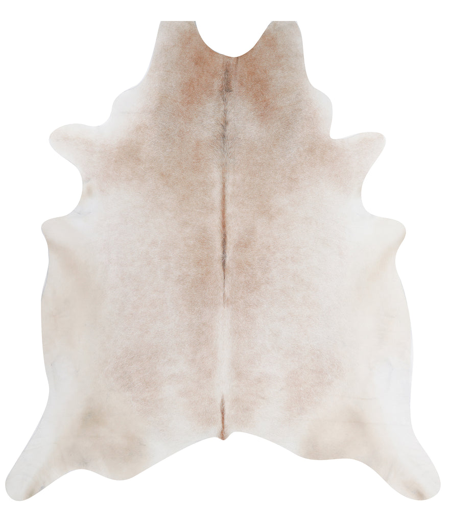 Grey with Beige XX-Large Brazilian Cowhide Rug 8'4"H x 7'3"W #A7594 by Hudson Hides