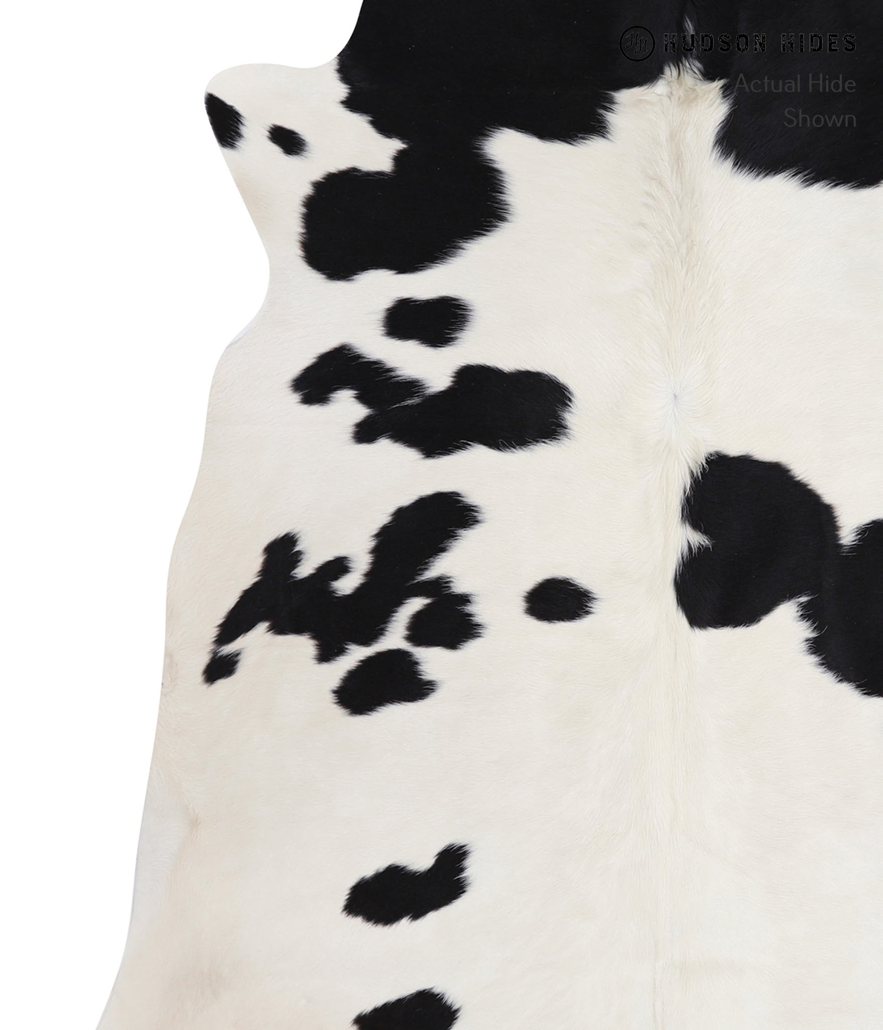 Black and White Cowhide Rug #A7621