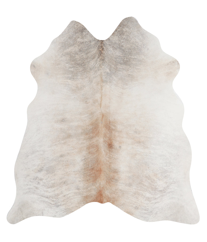 Light Brindle Large Brazilian Cowhide Rug 6'2"H x 5'9"W #A7651 by Hudson Hides