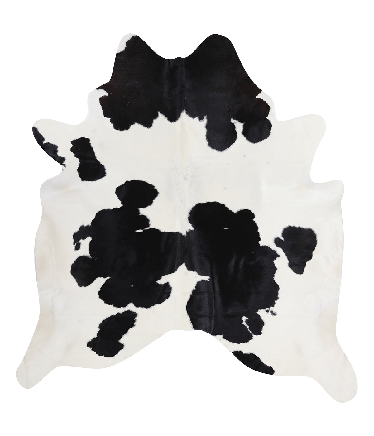 Black and White Cowhide Rug #A7686