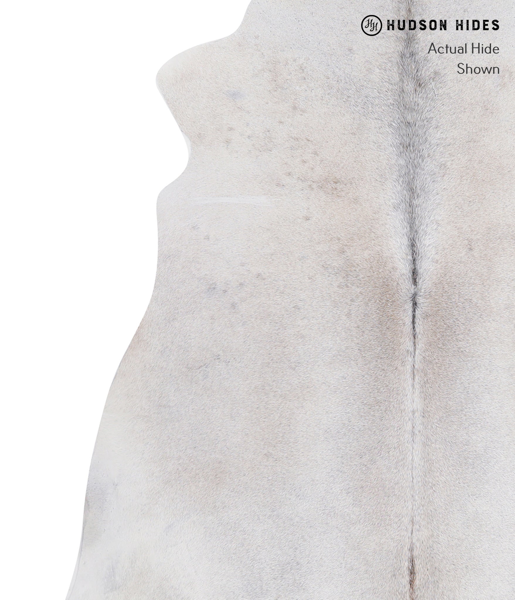 Medium Grey Cowhide Rug #A7699
