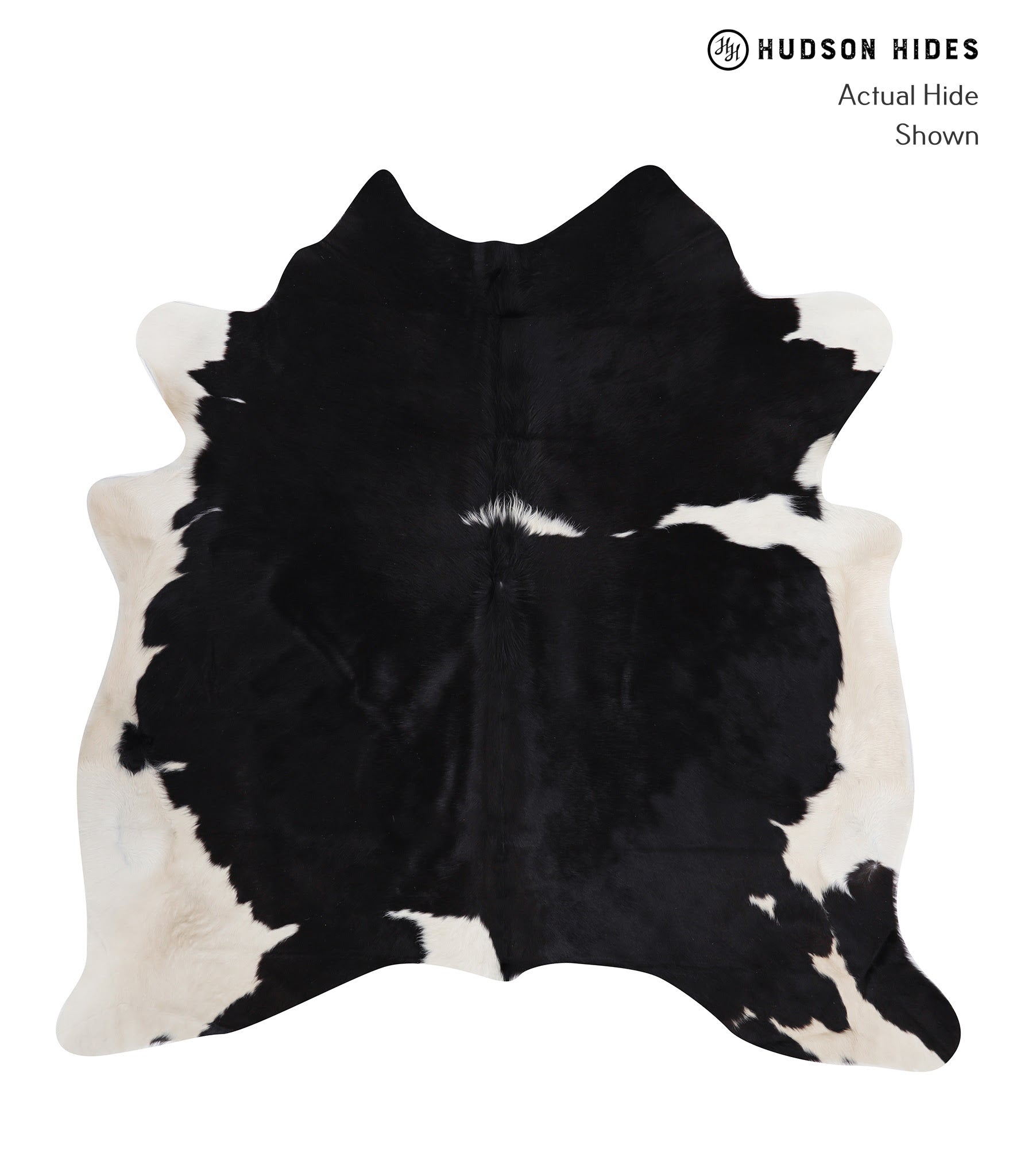 Black and White Cowhide Rug #A7751