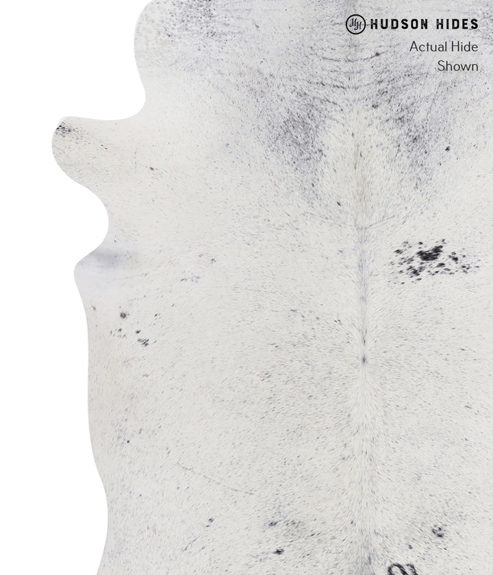 Salt and Pepper Black X-Large Brazilian Cowhide Rug 7'6"H x 5'9"W #A7797 by Hudson Hides