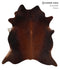 Warm Caramel X-Large Brazilian Cowhide Rug 7'0