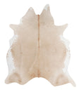 Beige and White X-Large Brazilian Cowhide Rug 7'3"H x 6'4"W #A7917 by Hudson Hides