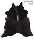 Chocolate X-Large Brazilian Cowhide Rug 7'2"H x 6'6"W #A7996 by Hudson Hides