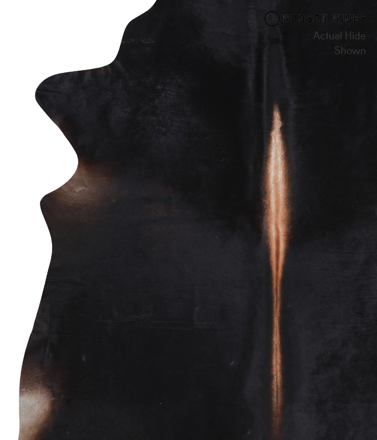 Chocolate X-Large Brazilian Cowhide Rug 7'2"H x 6'6"W #A7996 by Hudson Hides