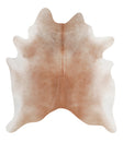 Light Caramel X-Large Brazilian Cowhide Rug 7'3"H x 6'6"W #A8167 by Hudson Hides