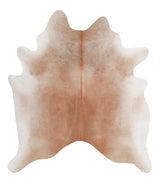Light Caramel X-Large Brazilian Cowhide Rug 7'3"H x 6'6"W #A8167 by Hudson Hides