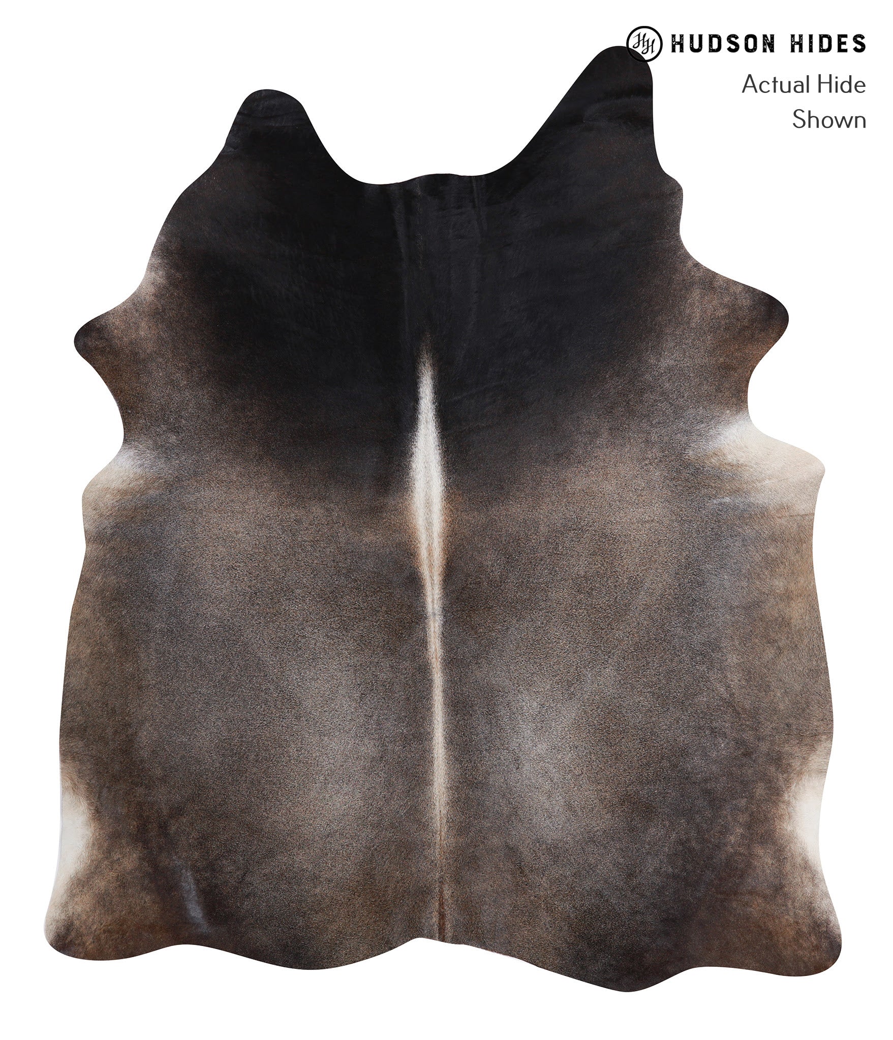 Dark Grey Cowhide Rug #A8318