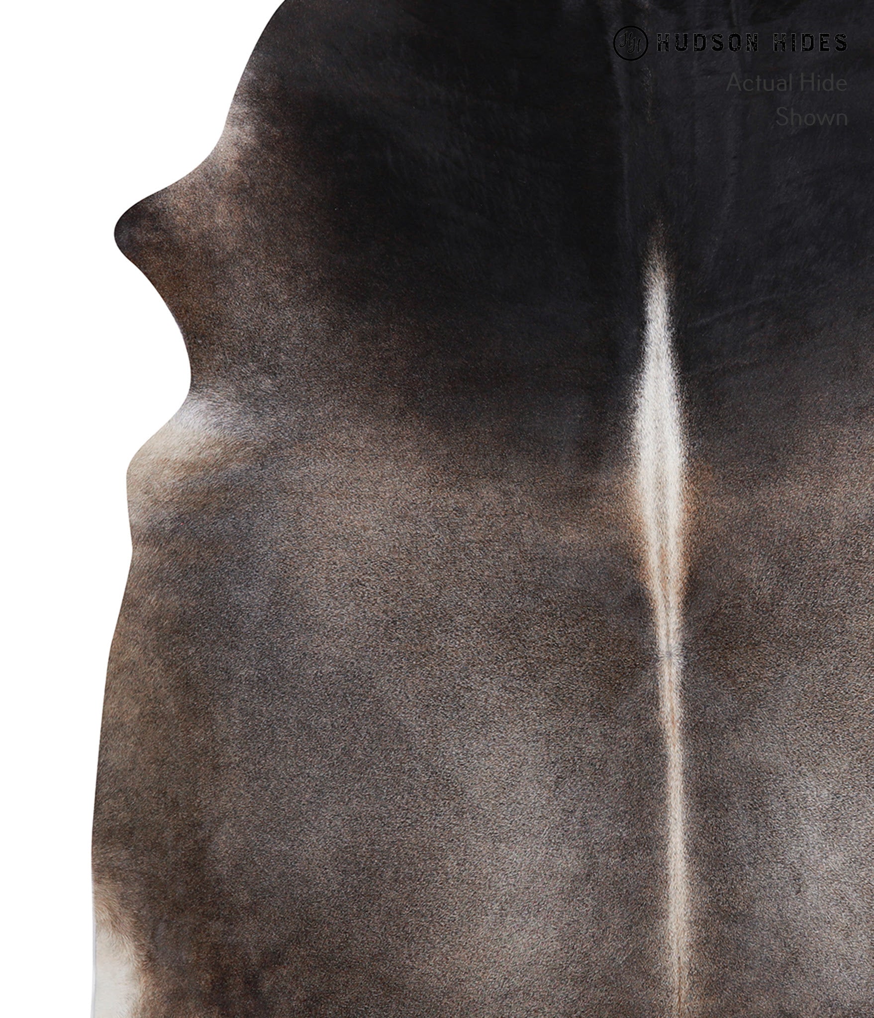 Dark Grey Cowhide Rug #A8318