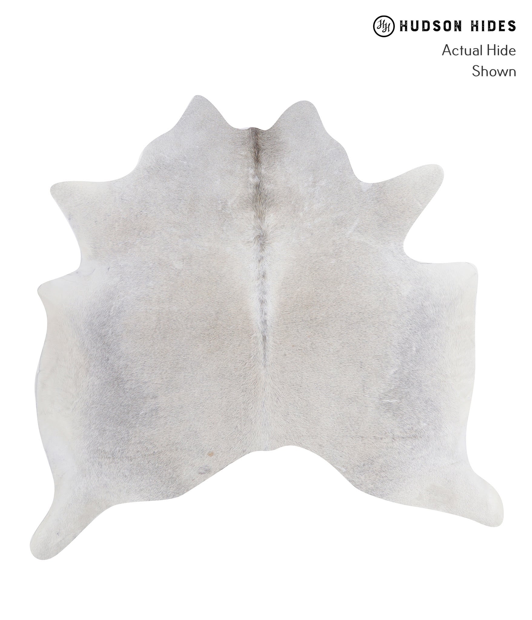 Medium Grey Cowhide Rug #A8585