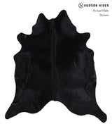 Dyed XX-Large Brazilian Cowhide Rug 7'8"H x 6'11"W #A8609 by Hudson Hides