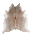Grey with Beige X-Large Brazilian Cowhide Rug 6'8"H x 6'3"W #A8613 by Hudson Hides