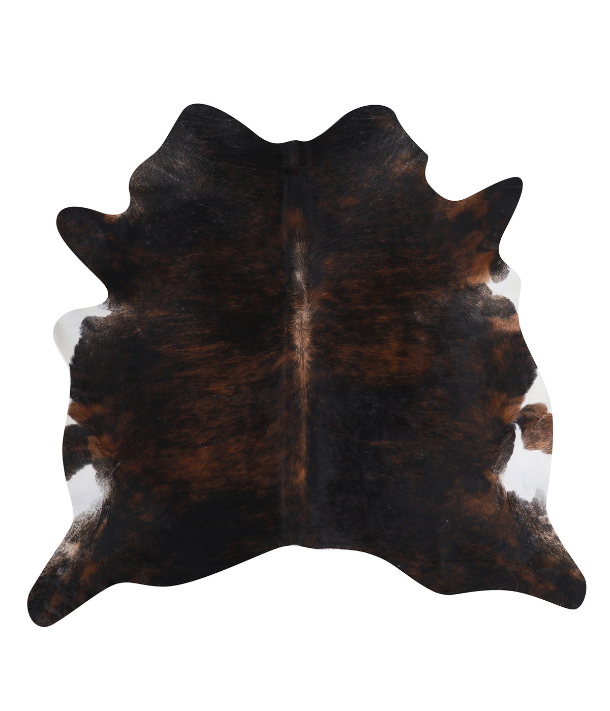 Dark Brindle Cowhide Rug #A8629