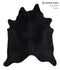 Dyed XX-Large Brazilian Cowhide Rug 8'3