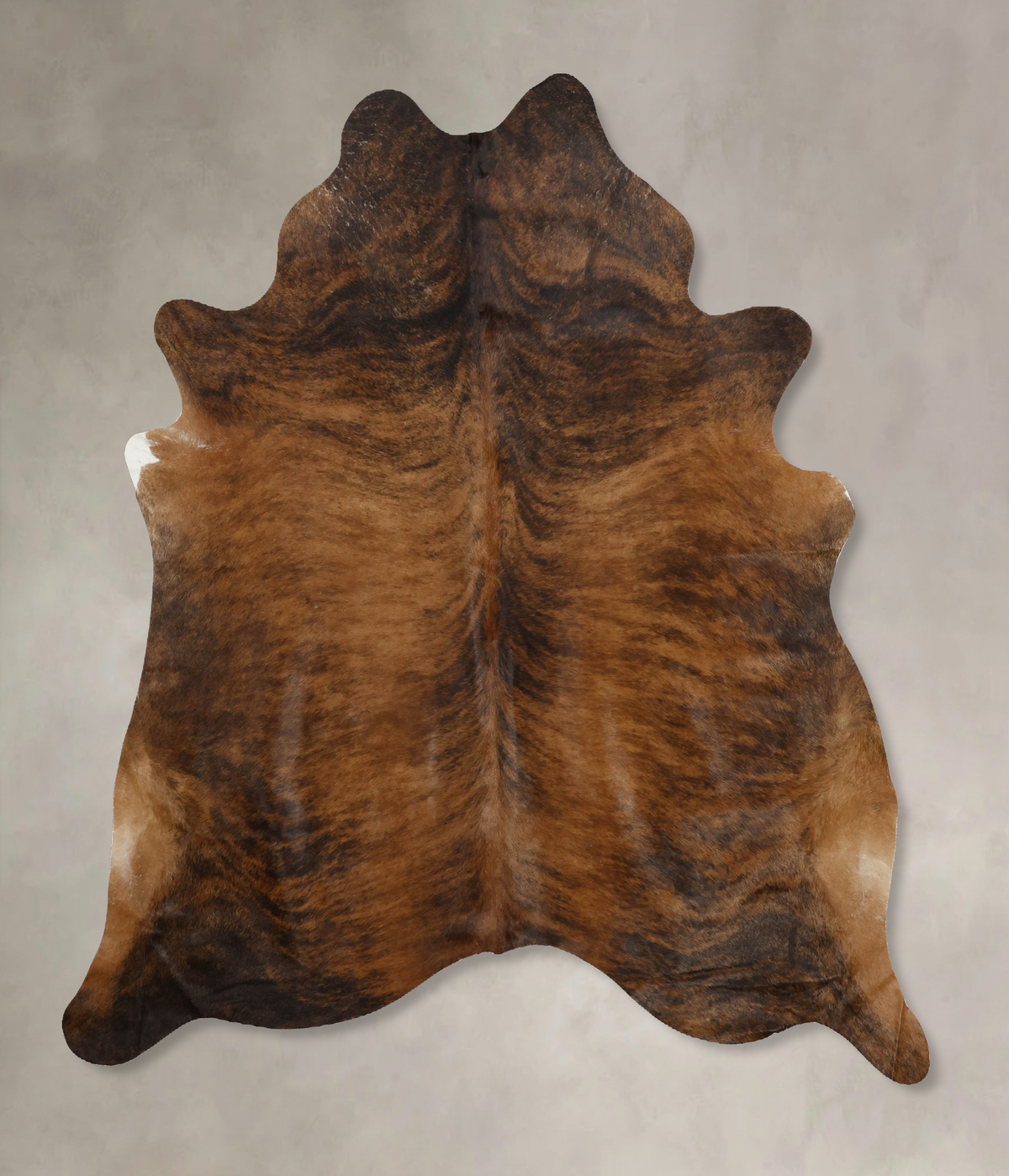 Dark Brindle Cowhide Rug #B10014
