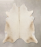 Champagne XX-Large Brazilian Cowhide Rug 7'3