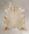 Champagne XX-Large Brazilian Cowhide Rug 7'8