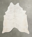 Grey Brindle XX-Large Brazilian Cowhide Rug 8'1"H x 6'11"W #B10184 by Hudson Hides