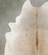 Grey with Beige XX-Large Brazilian Cowhide Rug 8'0"H x 6'6"W #B10228 by Hudson Hides