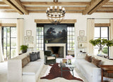 Hereford XX-Large Brazilian Cowhide Rug 8'4"H x 6'6"W #B10250 by Hudson Hides