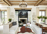 Hereford X-Large Brazilian Cowhide Rug 7'3"H x 6'5"W #B10251 by Hudson Hides