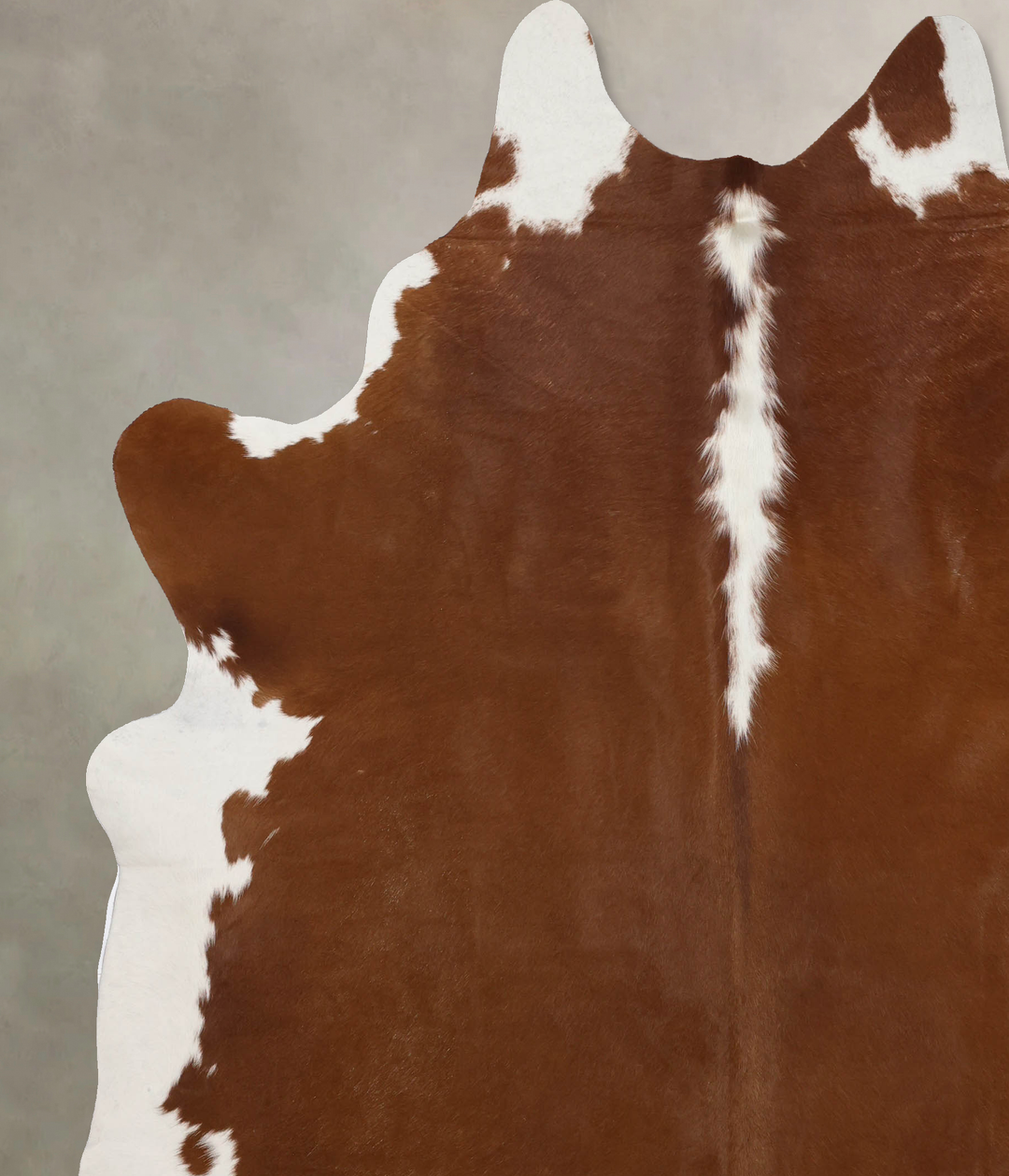 Hereford XX-Large Brazilian Cowhide Rug 8'3"H x 7'2"W #B10252 by Hudso