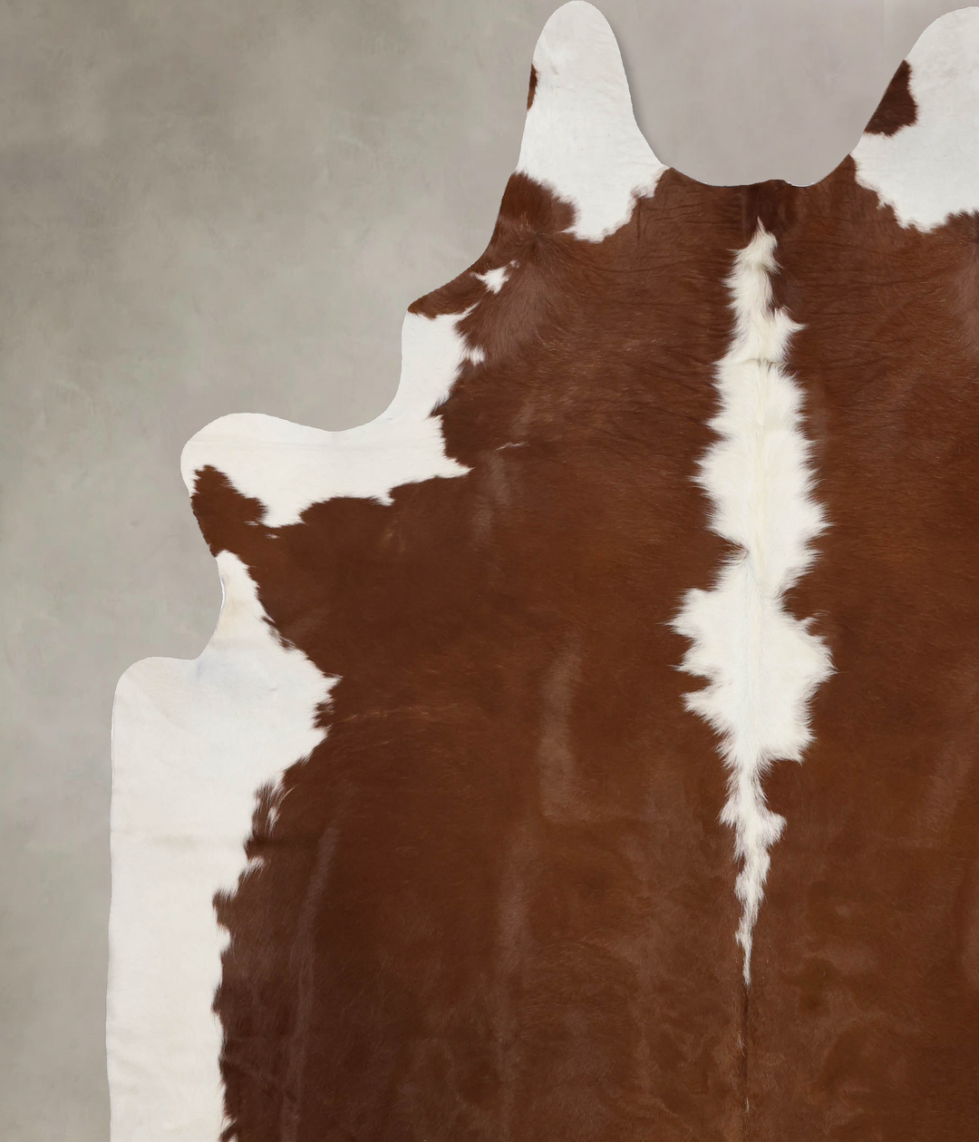 Hereford XX-Large Brazilian Cowhide Rug 8'9"H x 7'2"W #B10253 by Hudso