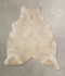 Champagne XX-Large Brazilian Cowhide Rug 8'5