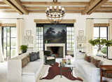 Hereford X-Large Brazilian Cowhide Rug 6'7"H x 6'5"W #B10679 by Hudson Hides