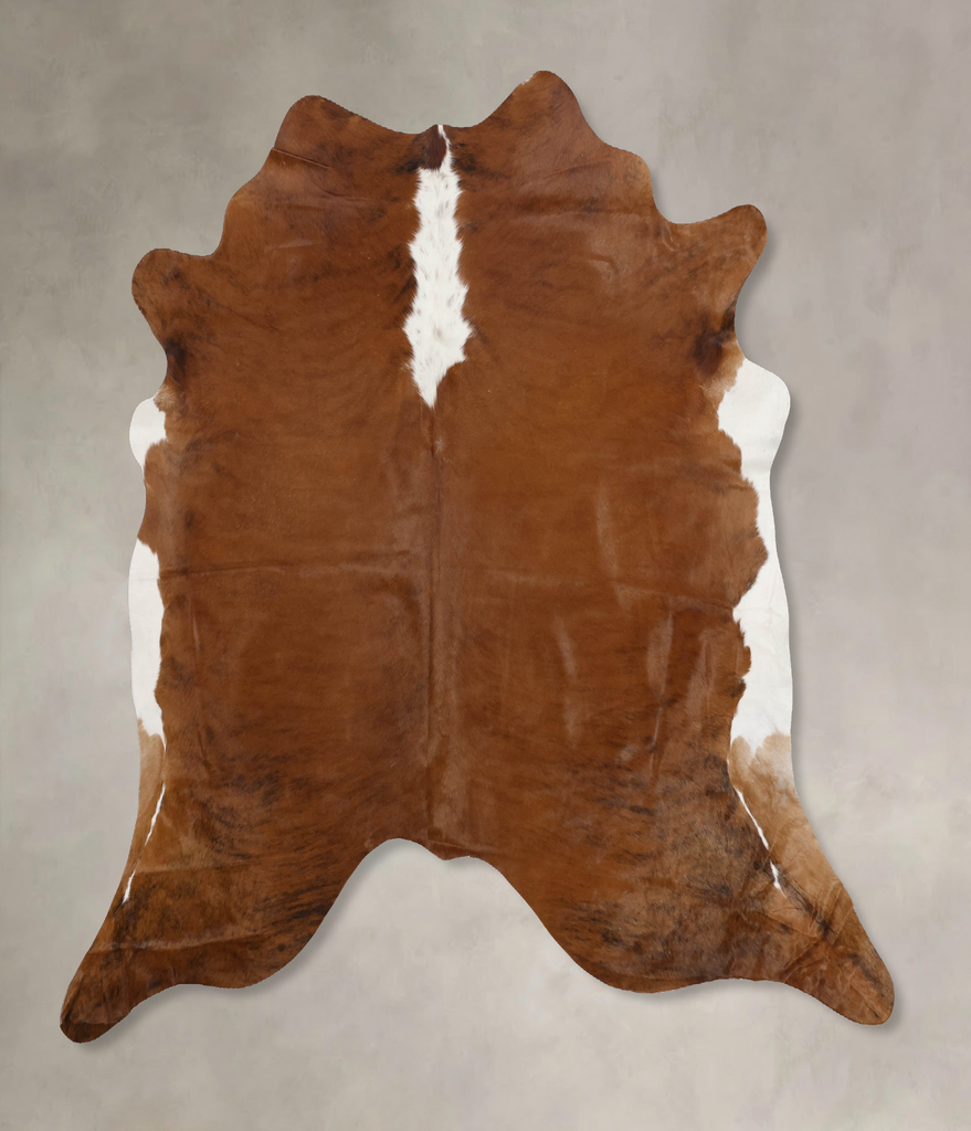 Hereford X-Large Brazilian Cowhide Rug 6'8"H x 7'2"W #B10680 by Hudson Hides